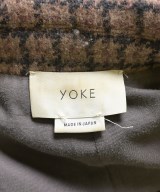 YOKE（ヨーク）ステンカラーコート 茶 サイズ:M メンズ/2200639972039