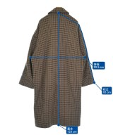 YOKE（ヨーク）ステンカラーコート 茶 サイズ:M メンズ/2200639972039