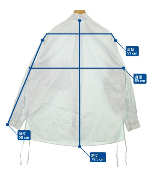 YOKE（ヨーク）カジュアルシャツ 白 サイズ:2(M位) メンズ/2200640433024