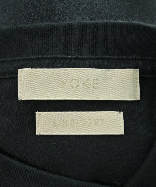 YOKE（ヨーク）Tシャツ・カットソー 黒 サイズ:3(L位) メンズ/2200545547079