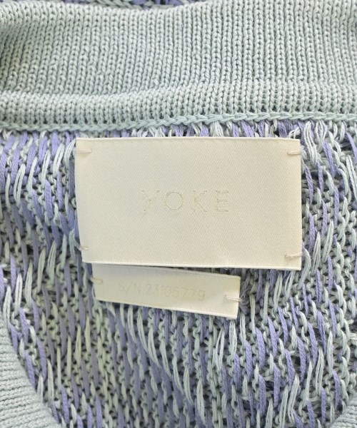 YOKE（ヨーク）ニット・セーター 青 サイズ:3(L位) メンズ/2200618131044