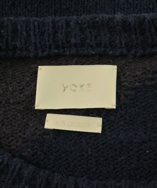 YOKE（ヨーク）ニット・セーター 紺 サイズ:2(M位) メンズ/2200622430058