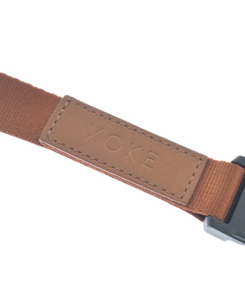 YOKE（ヨーク）ベルト 茶 サイズ:- メンズ/2200622531038