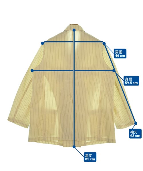 YOKE（ヨーク）ジャケット 白 サイズ:1(S位) メンズ/2200624984054