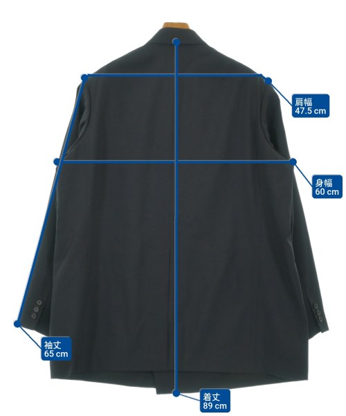 YOKE（ヨーク）テーラードジャケット 紺 サイズ:3(L位) メンズ/2200627167089