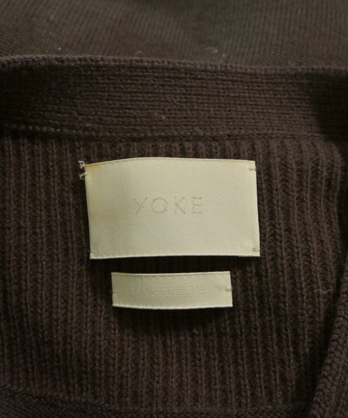 YOKE（ヨーク）カーディガン 茶 サイズ:2(M位) メンズ/2200630962053