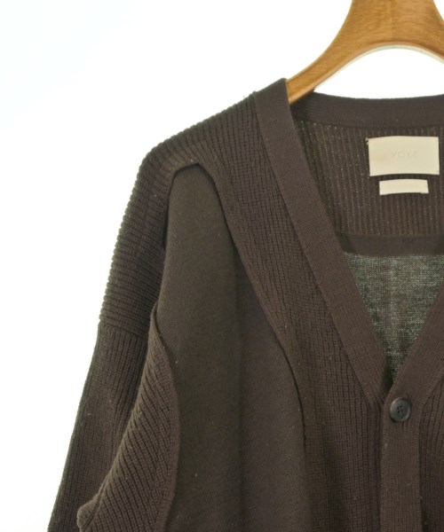 YOKE（ヨーク）カーディガン 茶 サイズ:2(M位) メンズ/2200630962053