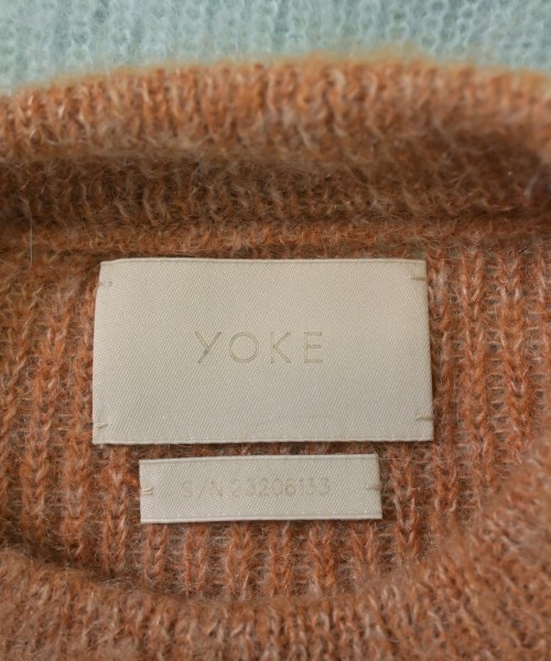 YOKE（ヨーク）ニット・セーター 青 サイズ:2(M位) メンズ/2200620400022