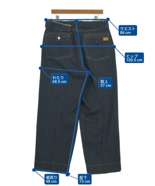 YOKE（ヨーク）デニムパンツ 紺 サイズ:3(L位) メンズ/2200634364020