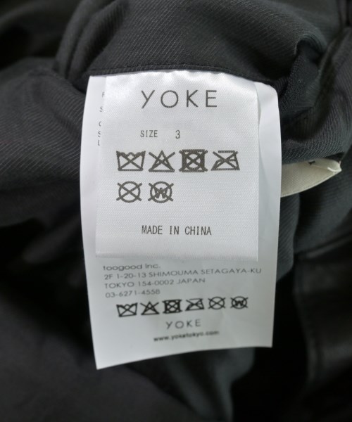 YOKE（ヨーク）その他 黒 サイズ:3(L位) メンズ/2200612634015