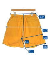 YOKE（ヨーク）ショートパンツ 黄 サイズ:M メンズ/2200606707343