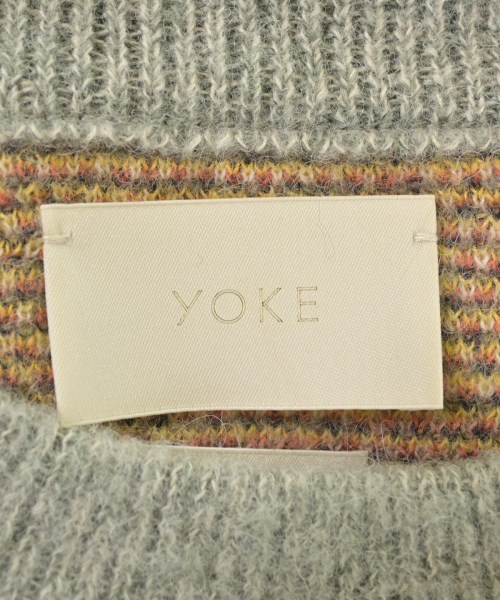 YOKE（ヨーク）ニット・セーター グレー サイズ:3(L位) メンズ/2200615553030