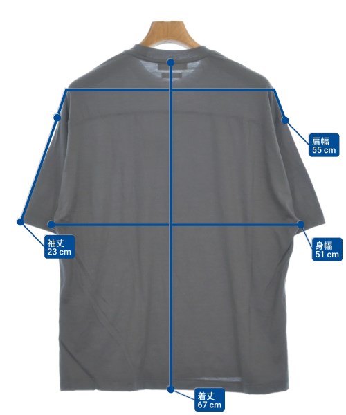 YOKE（ヨーク）Tシャツ・カットソー グレー サイズ:2(M位) メンズ/2200609444047