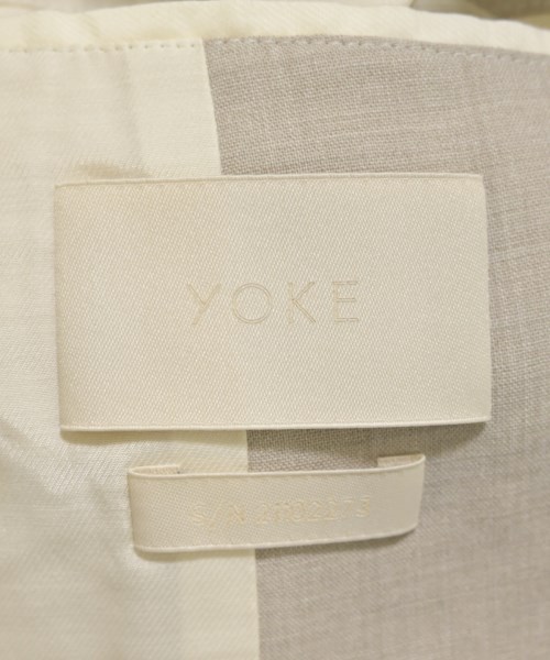 YOKE（ヨーク）カジュアルジャケット ベージュ サイズ:2(M位) メンズ/2200619367169