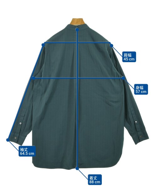 YOKE（ヨーク）カジュアルシャツ 青 サイズ:-(XL位) メンズ/2200615620053