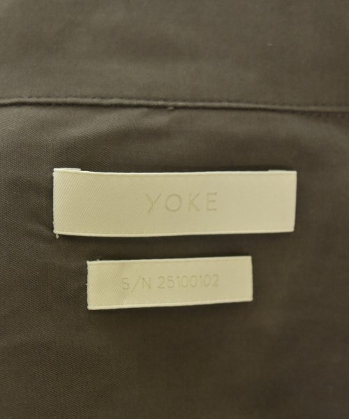 YOKE（ヨーク）カジュアルシャツ 茶 サイズ:2(M位) メンズ/2200606569019