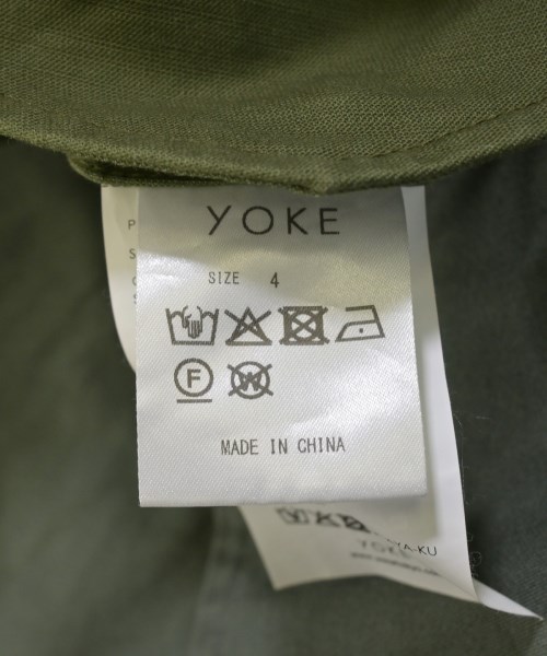 YOKE（ヨーク）カーゴパンツ カーキ サイズ:4(XL位) メンズ/2200607603019