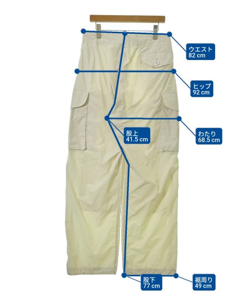 YOKE（ヨーク）カーゴパンツ 白 サイズ:2(M位) メンズ/2200675105057