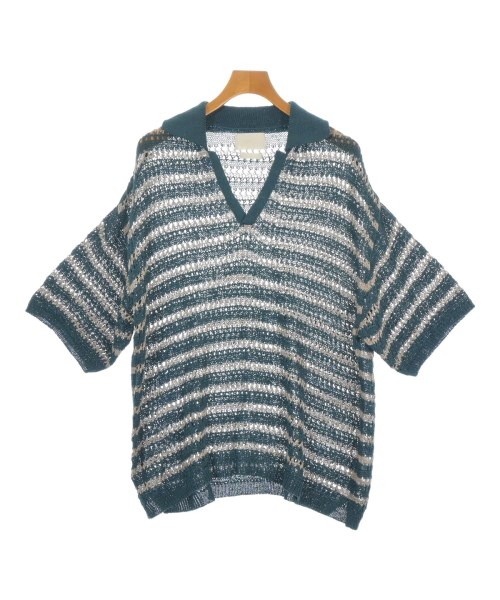 YOKE(ヨーク)ニット・セーター 青 サイズ:3(L位)/2200677017365