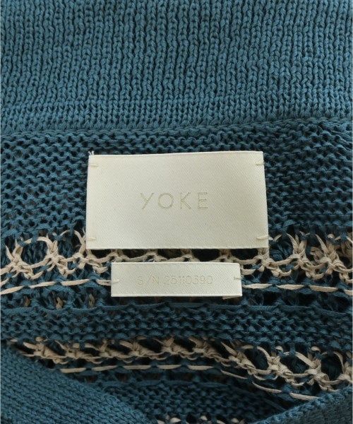 YOKE（ヨーク）ニット・セーター 青 サイズ:3(L位) メンズ/2200677017365