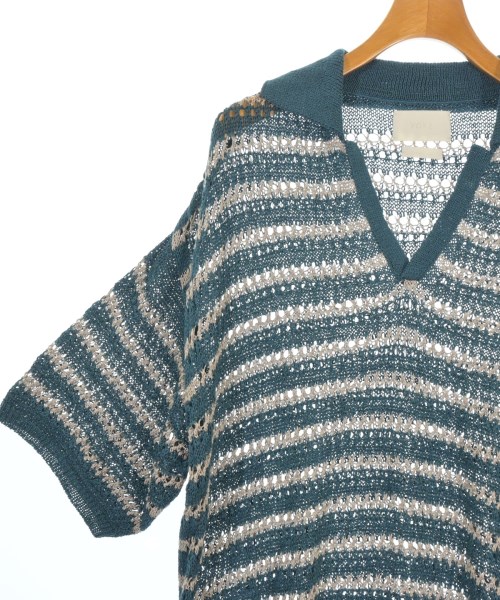 YOKE（ヨーク）ニット・セーター 青 サイズ:3(L位) メンズ/2200677017365