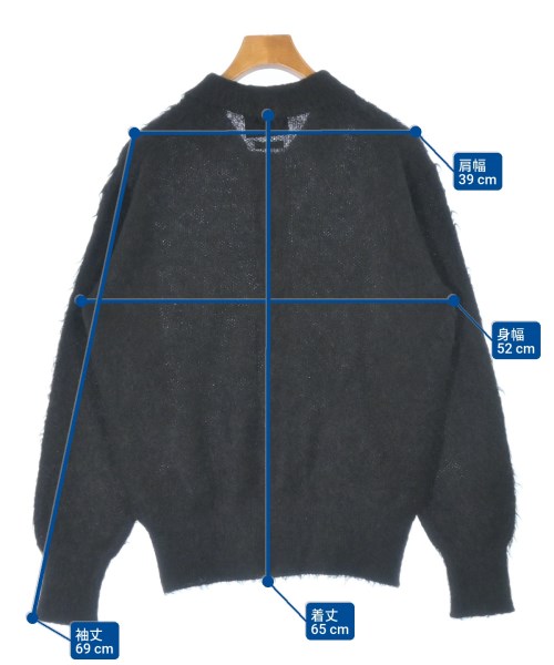 YOKE（ヨーク）カーディガン 黒 サイズ:3(L位) メンズ/2200677979267