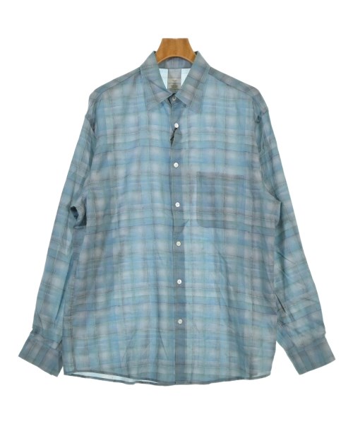 YOKE(ヨーク)カジュアルシャツ 青 サイズ:4(L位)/2200678521021