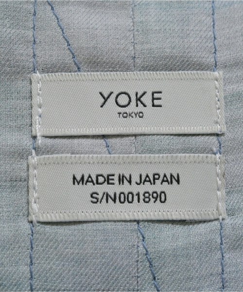 YOKE（ヨーク）カジュアルシャツ 青 サイズ:4(L位) メンズ/2200678521021