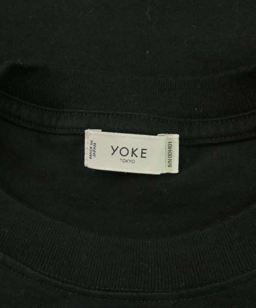 YOKE（ヨーク）Tシャツ・カットソー 黒 サイズ:3(L位) メンズ/2200695460013