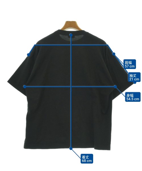 YOKE（ヨーク）Tシャツ・カットソー 黒 サイズ:3(L位) メンズ/2200695460013