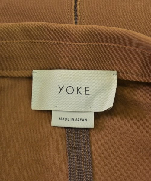 YOKE（ヨーク）テーラードジャケット 茶 サイズ:S メンズ/2200697252104