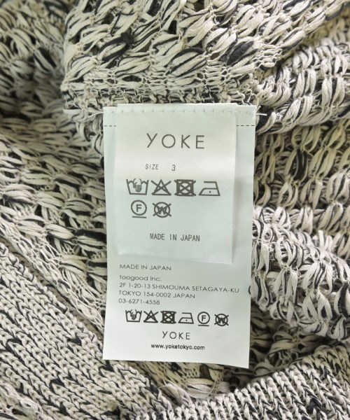 YOKE（ヨーク）カーディガン グレー サイズ:3(L位) メンズ/2200701752019