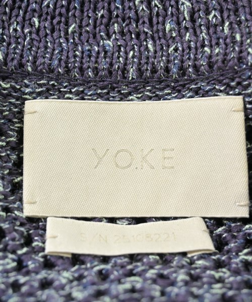 YOKE（ヨーク）カーディガン 紺 サイズ:2(M位) メンズ/2200701781057
