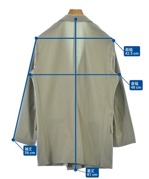 YOKE（ヨーク）テーラードジャケット 緑 サイズ:2(M位) メンズ/2200656030019