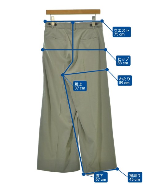 YOKE（ヨーク）スラックス カーキ サイズ:2(M位) メンズ/2200656030026