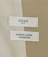 YOKE（ヨーク）テーラードジャケット ベージュ サイズ:3(L位) メンズ/2200712270076