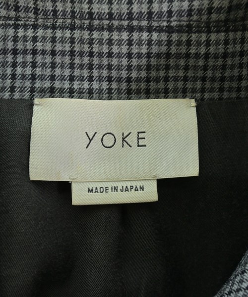 YOKE（ヨーク）トレンチコート グレー サイズ:XS メンズ/2200716222026