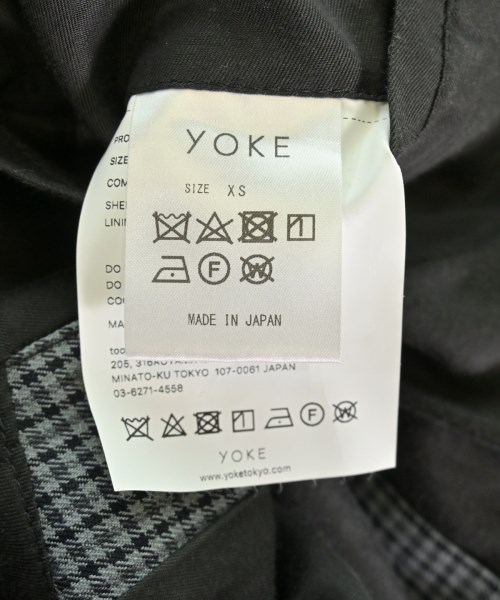 YOKE（ヨーク）トレンチコート グレー サイズ:XS メンズ/2200716222026