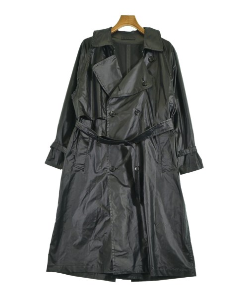 YOKE(ヨーク)トレンチコート 黒 サイズ:1(S位)/2200647115022