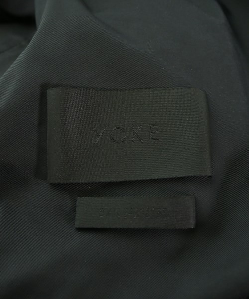 YOKE（ヨーク）トレンチコート 黒 サイズ:1(S位) メンズ/2200647115022