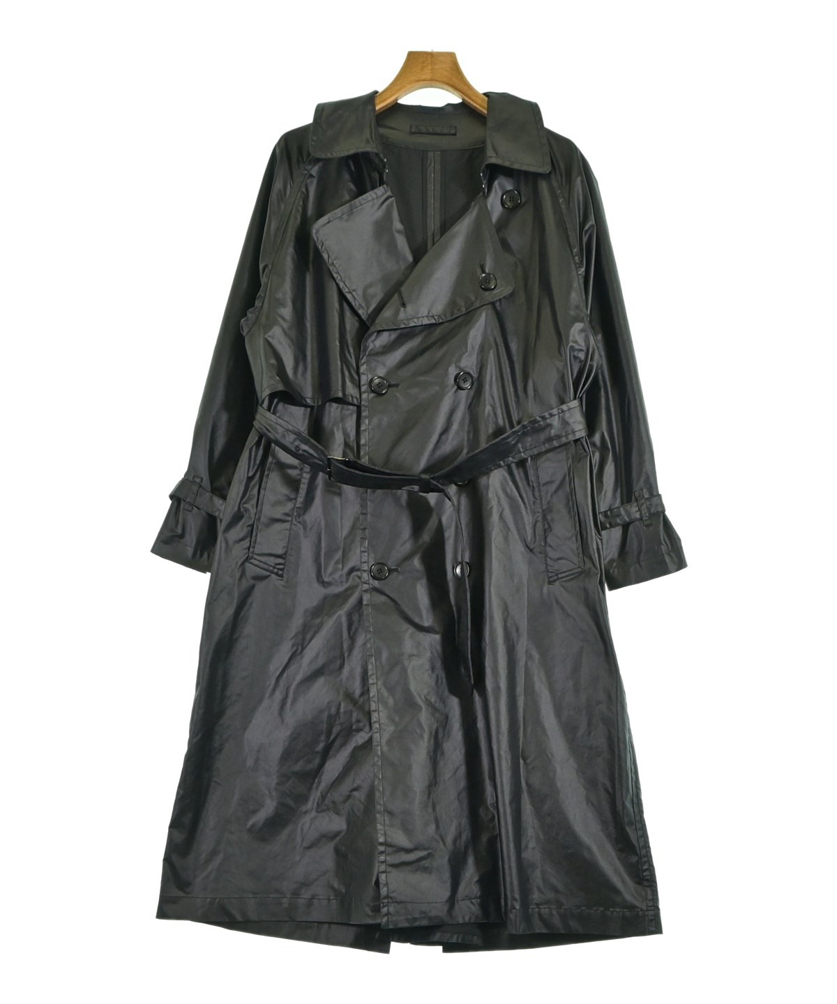 YOKE（ヨーク）トレンチコート 黒 サイズ:1(S位) メンズ/2200647115022