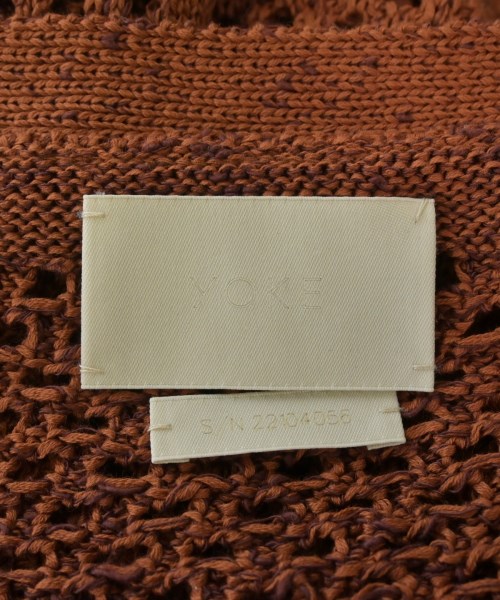 YOKE（ヨーク）カーディガン 茶 サイズ:3(L位) メンズ/2200652672053