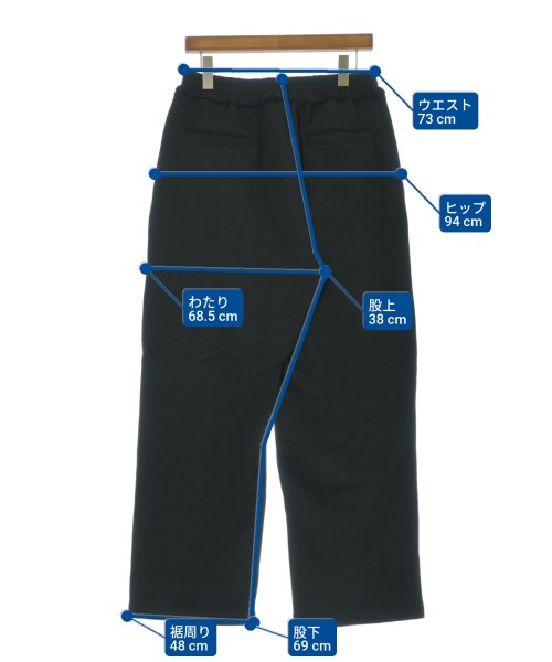 YOKE（ヨーク）スウェットパンツ 黒 サイズ:3(L位) メンズ/2200653940045