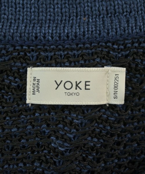 YOKE（ヨーク）ニット・セーター 紺 サイズ:2(M位) メンズ/2200700734078