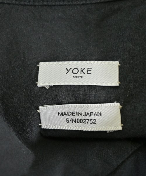 YOKE（ヨーク）カジュアルシャツ 黒 サイズ:4(XL位) メンズ/2200703182012