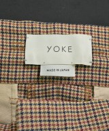 YOKE（ヨーク）スラックス ベージュ サイズ:S メンズ/2200703380074