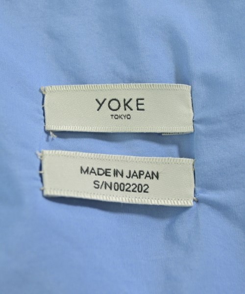YOKE（ヨーク）カジュアルシャツ 青 サイズ:4(XL位) メンズ/2200708273012