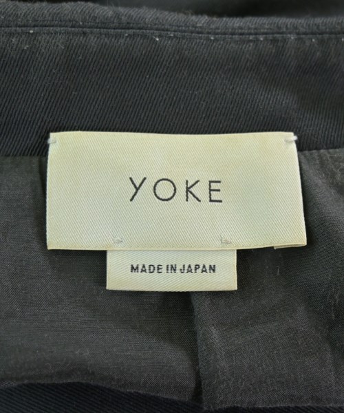 YOKE（ヨーク）ステンカラーコート 黒 サイズ:0(XS位) メンズ/2200705656047