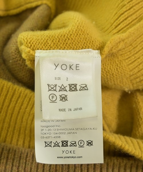 YOKE（ヨーク）ニット・セーター ベージュ サイズ:2(M位) メンズ/2200707054049