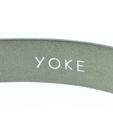 YOKE（ヨーク）ベルト 緑 サイズ:- メンズ/2200663025060